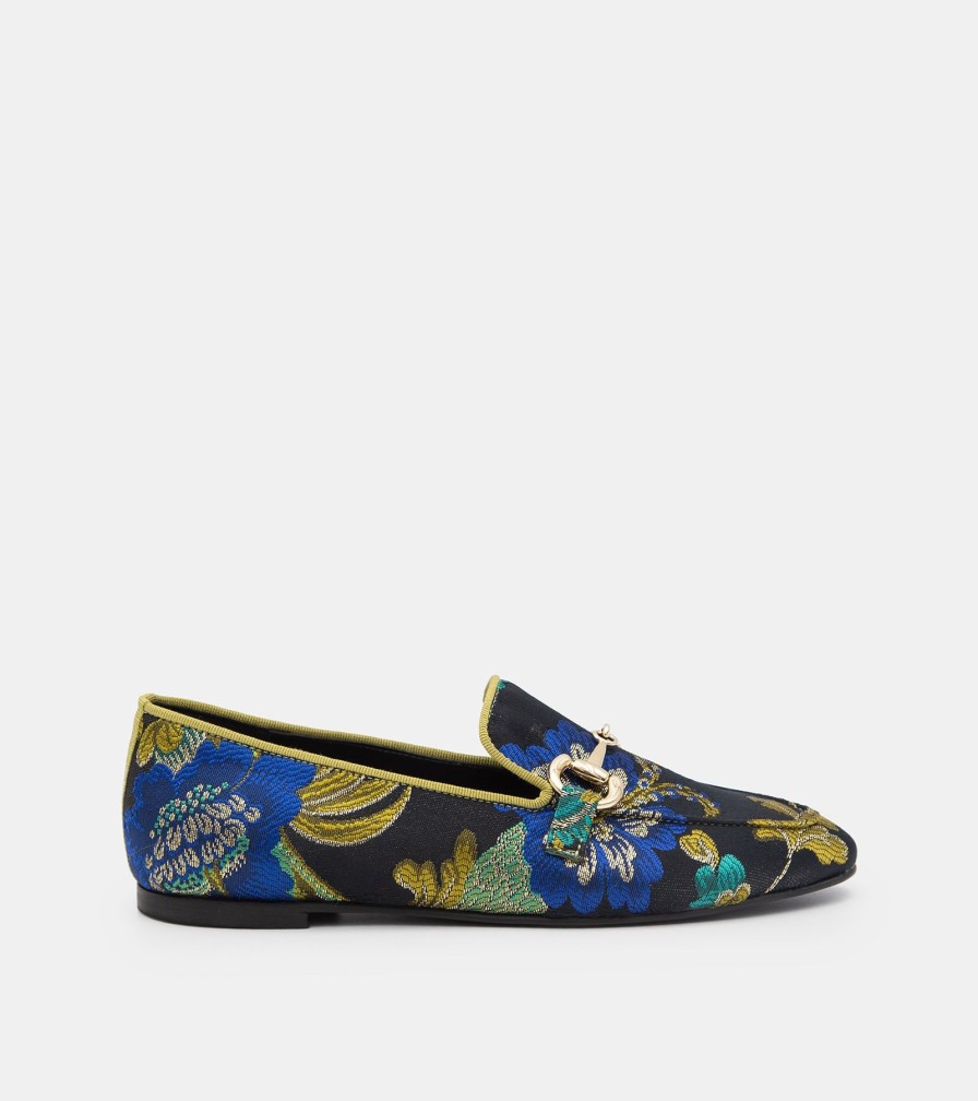 Moccasins ESTER | Loafers With Multicolor Embroidery