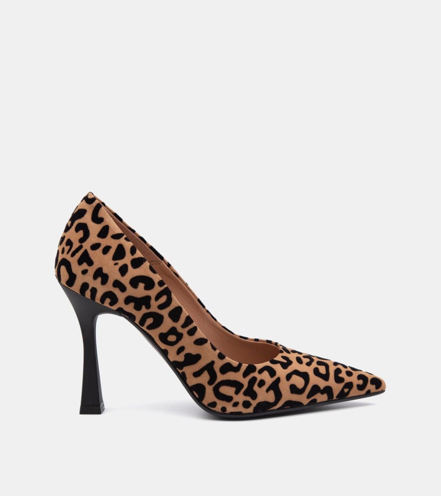 Pumps CANAPE | Leather Leopard Decollete