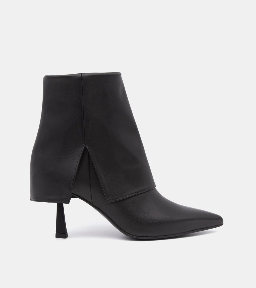 Ankle Boots MARTINA | Black Nappa Ankle Boots