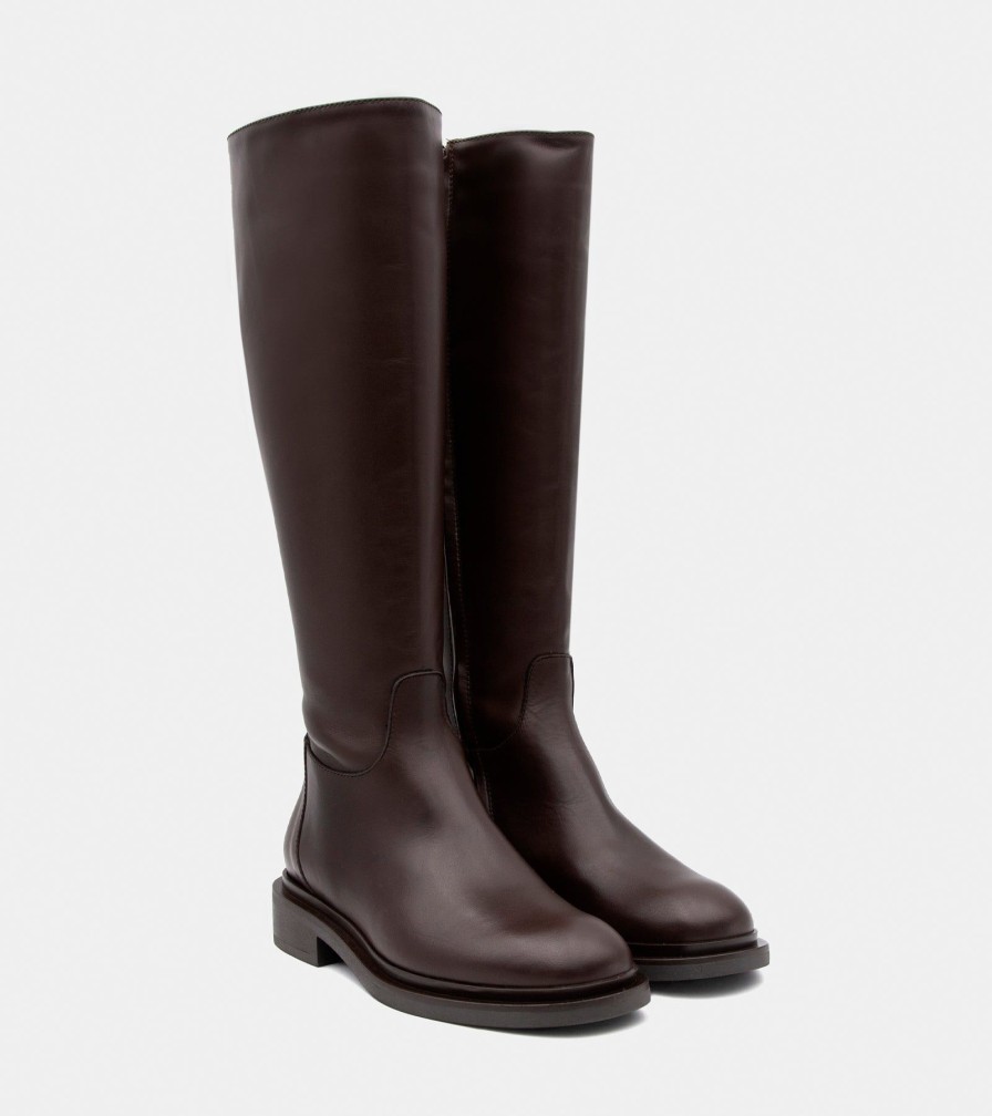 Boots LADYSHOES | Brown Calfskin Boots