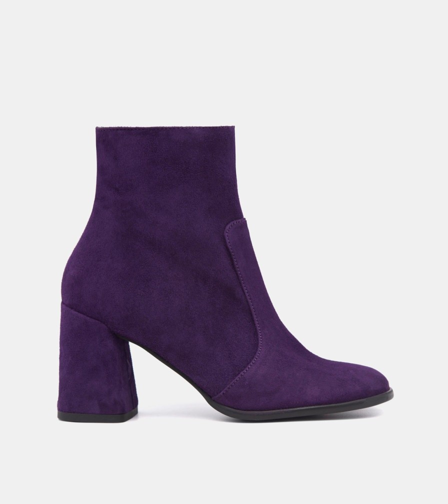 Ankle Boots BALDI | Tronchetti Camoscio Viola