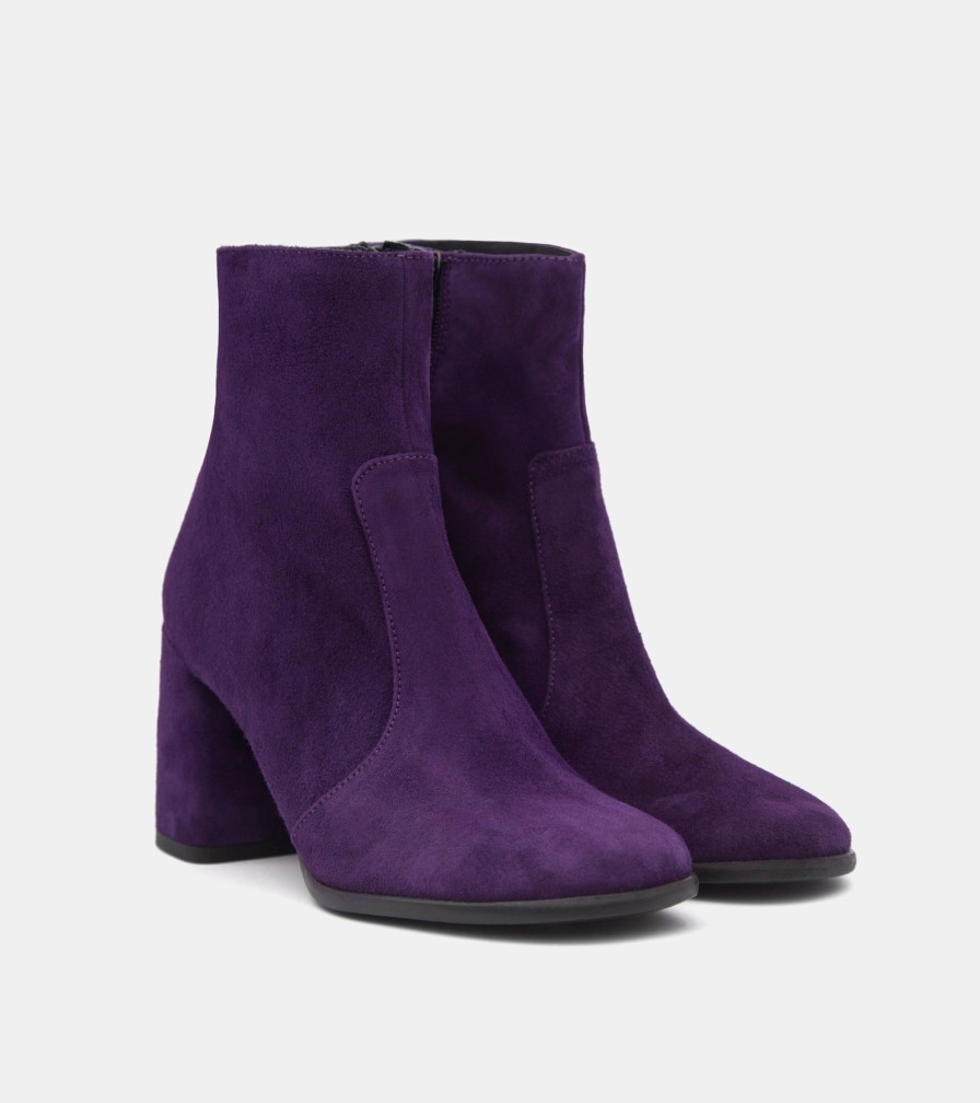 Ankle Boots BALDI | Tronchetti Camoscio Viola