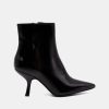 Ankle Boots GOLD | Black Painted Ankle Boots