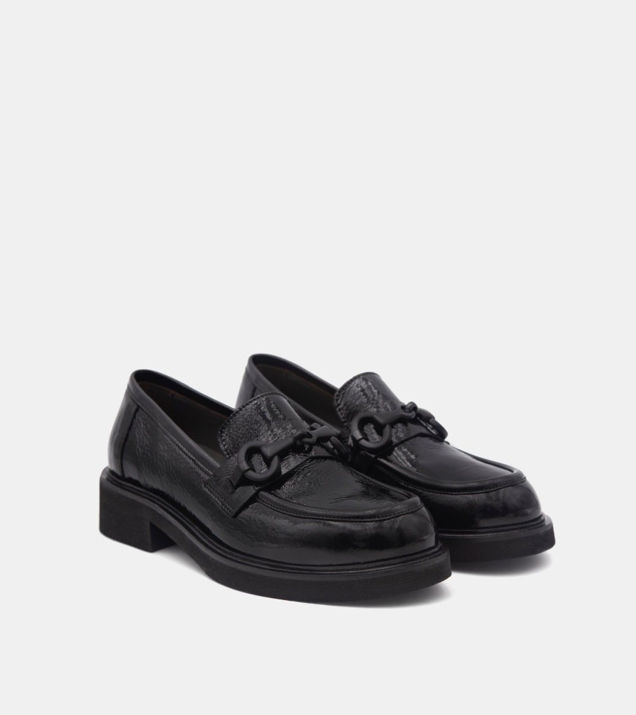 Moccasins EUROPA | Mocassini Vernice Nero