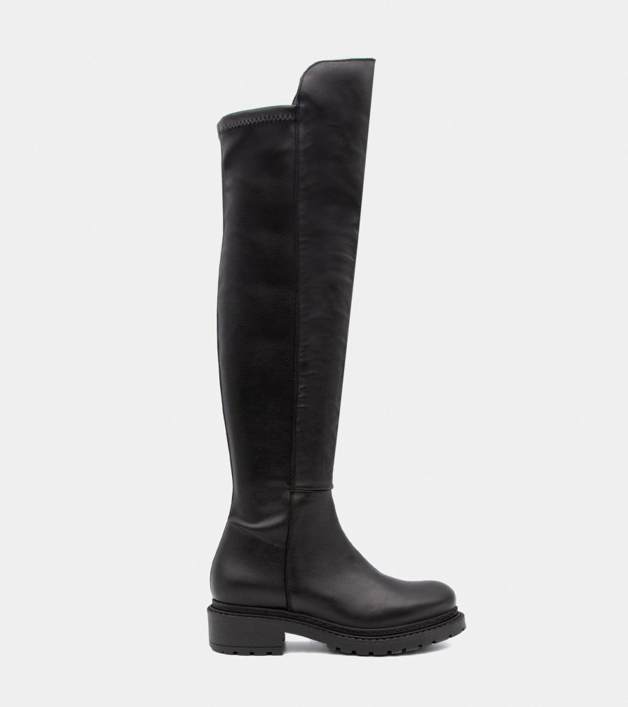 Boots PEZZELLA | Black Calfskin Boots