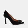 Pumps CANAPE | Black Suede Decollete