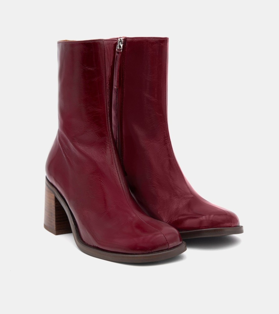 Ankle Boots ALARCON | Tronchetti Naplak Rubino