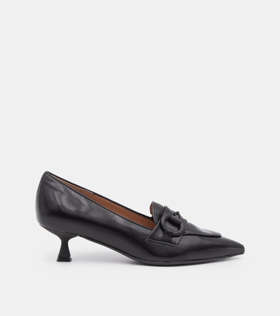 Pumps CANAPE | Black Naplak Decollete