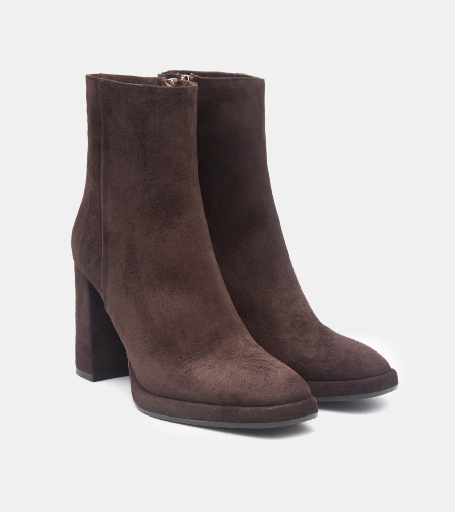 Ankle Boots CRIDANIEL | Tronchetti Camoscio Testa Di Moro