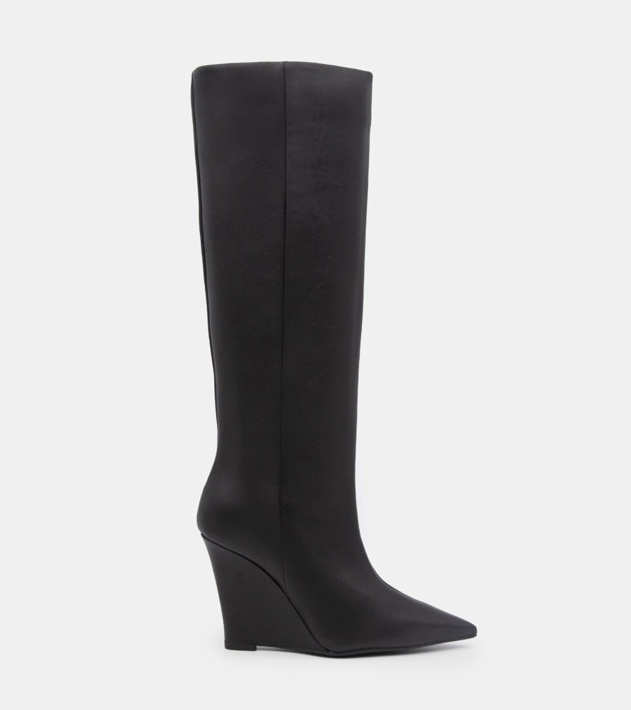 Boots CANAPE | Black Nappa Boots