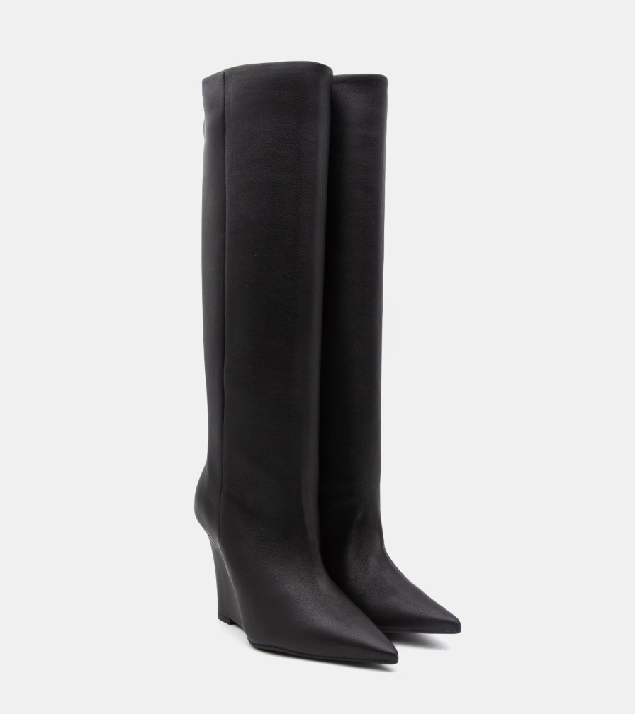 Boots CANAPE | Black Nappa Boots