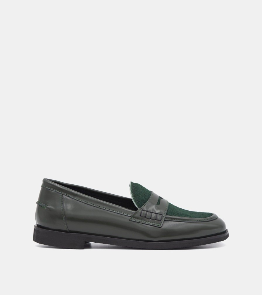 Moccasins JOAN | Mocassini Cavallino Verde