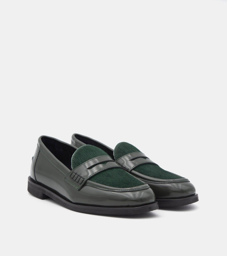 Moccasins JOAN | Mocassini Cavallino Verde