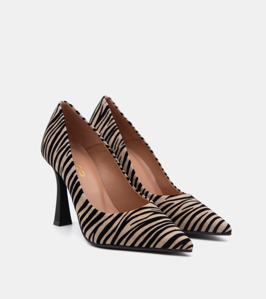 Pumps CANAPE | Decollete Zebra Crema