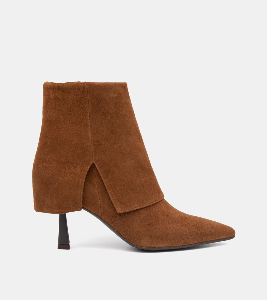 Ankle Boots MARTINA | Cigar Suede Ankle Boots