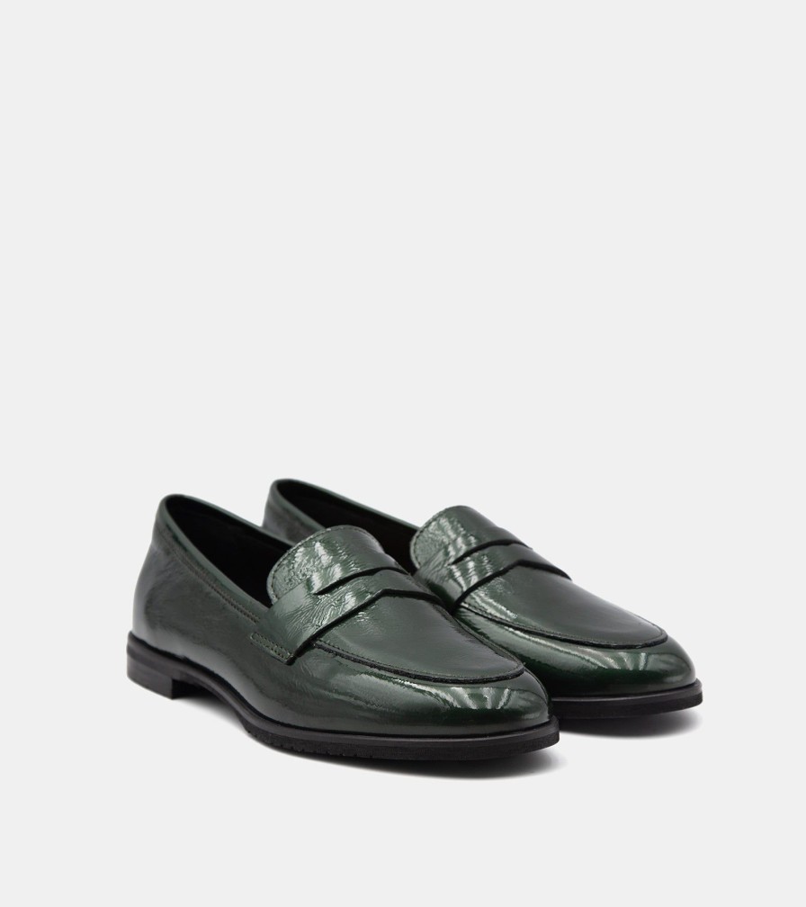 Moccasins BENCIVENGA | Green Naplak Loafers