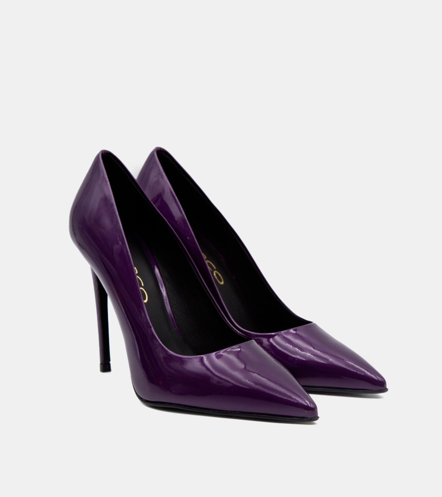 Pumps CRISPI | Purple Galaxy Decollete