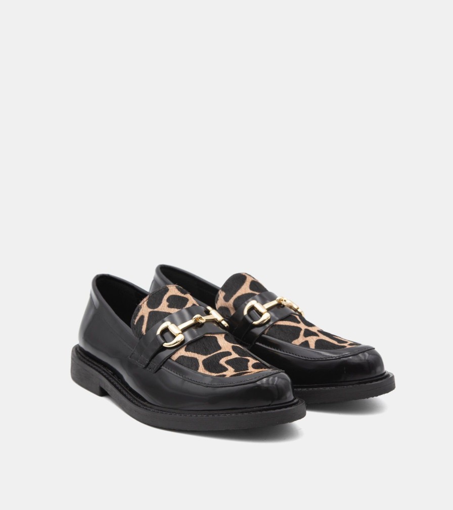 Moccasins HEGO'S | Mocassini Giraffa Nero