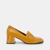 Moccasins ANIMA | Yellow Naplak Loafers