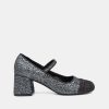 Pumps NOE | Black Glitter Decollete