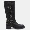 Boots GIACKO | Bikers Pelle Nero