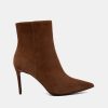 Ankle Boots GOLD | Burnt Suede Ankle Boots