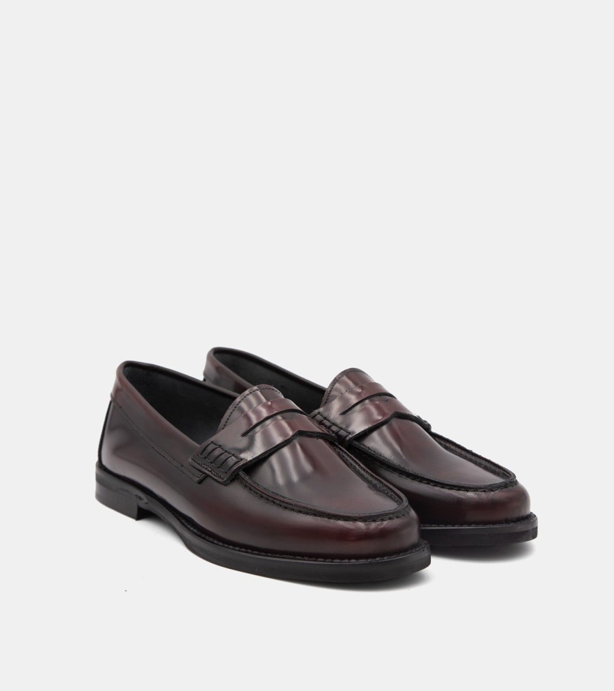 Moccasins VENI | Mocassini Abrasivato Bordeaux