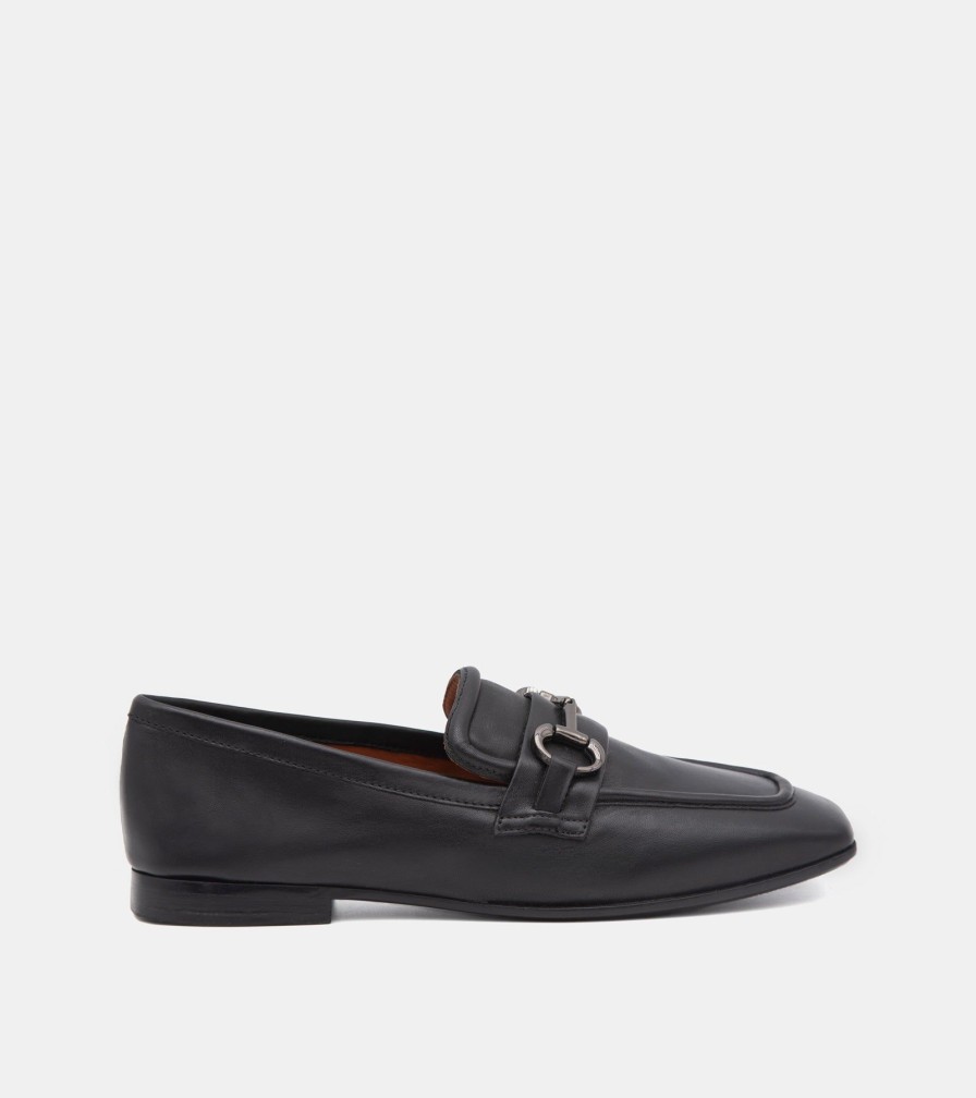 Moccasins G.UNION | Black Nappa Loafers