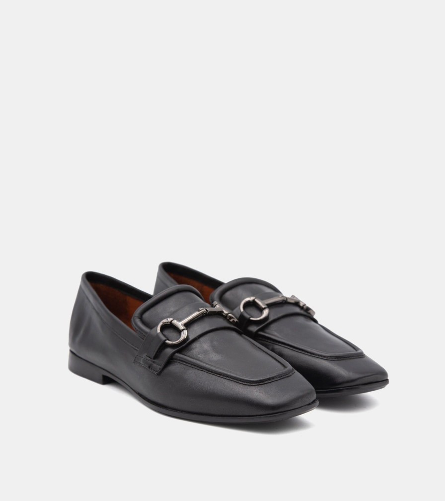 Moccasins G.UNION | Black Nappa Loafers