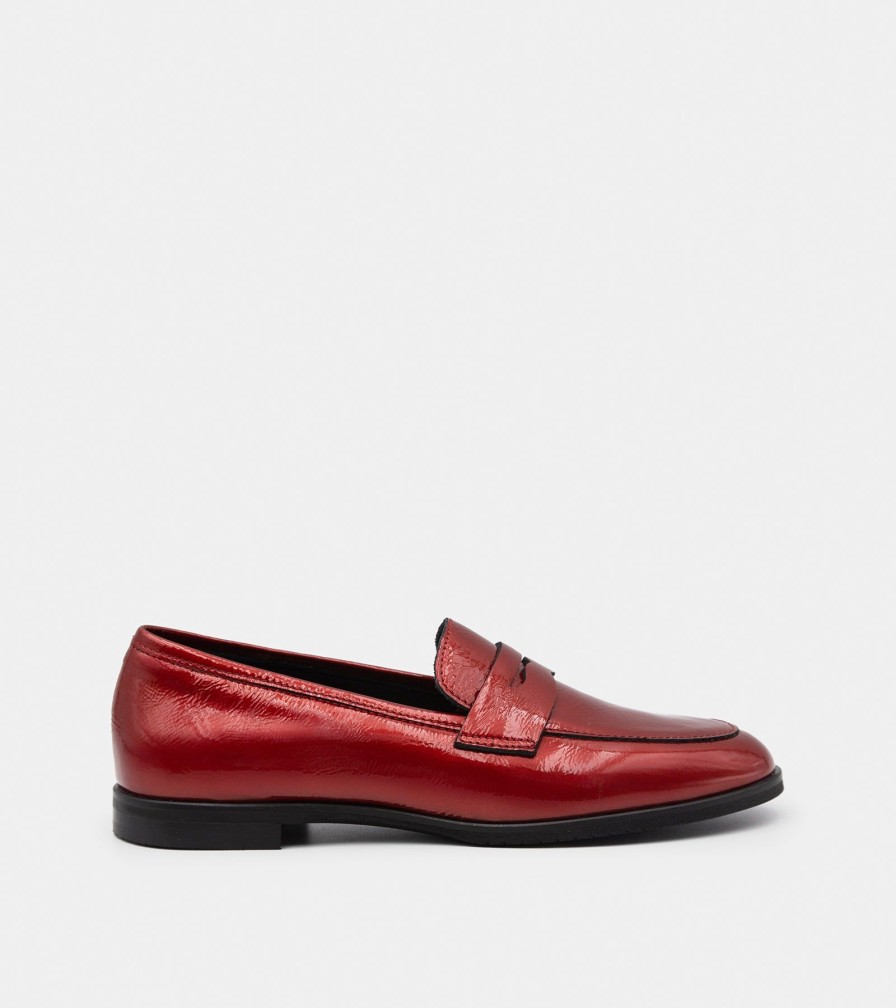 Moccasins BENCIVENGA | Red Naplak Loafers