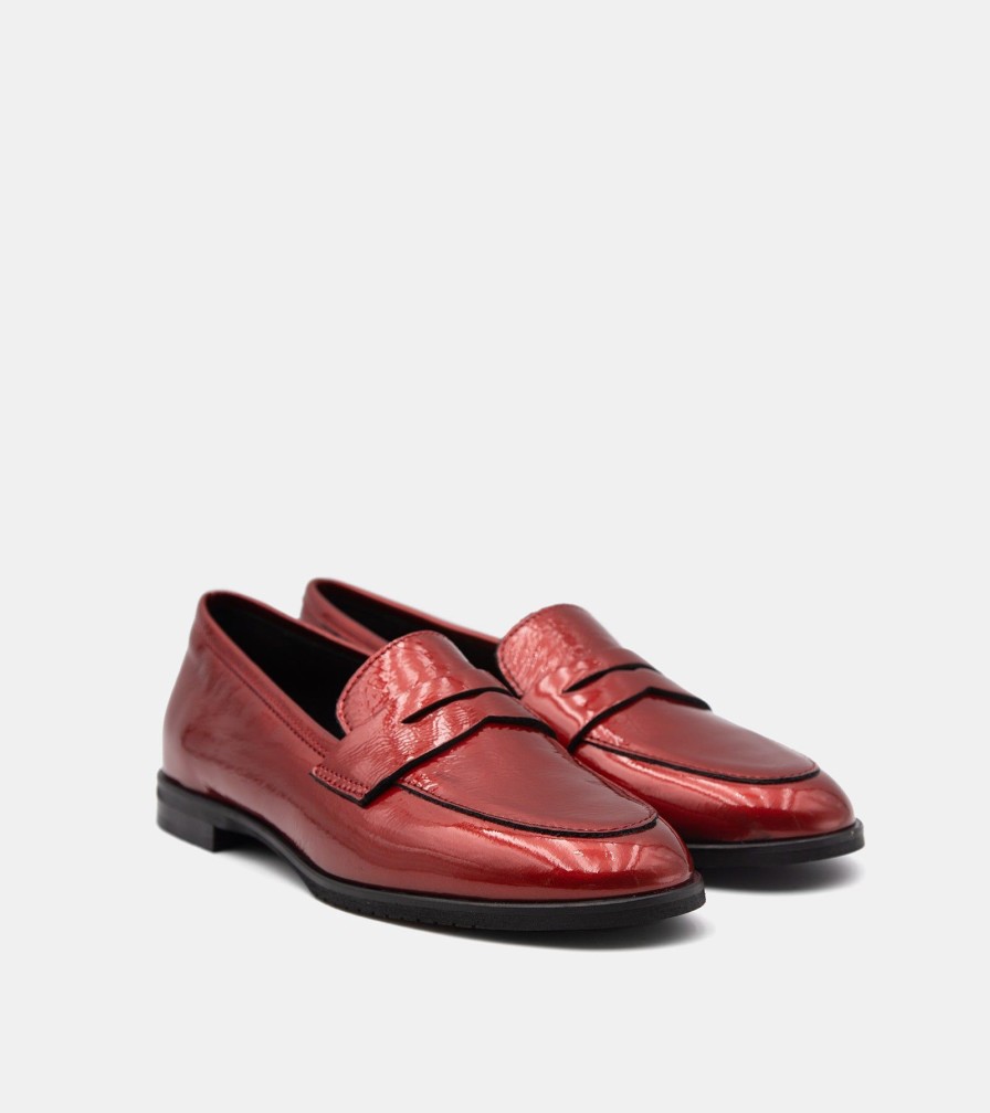 Moccasins BENCIVENGA | Red Naplak Loafers