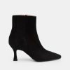 Ankle Boots CANAPE | Black Suede Ankle Boots