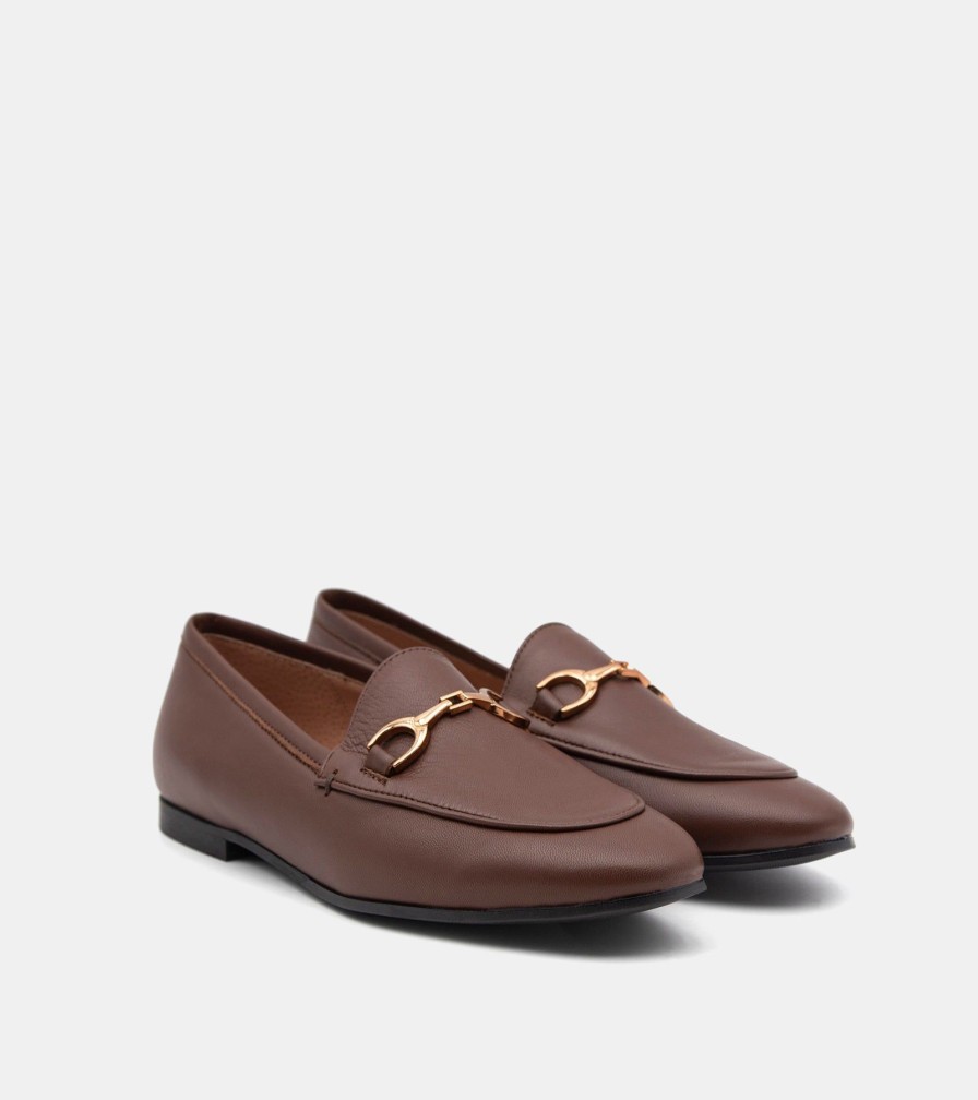 Moccasins CANAPE | Chestnut Nappa Loafers