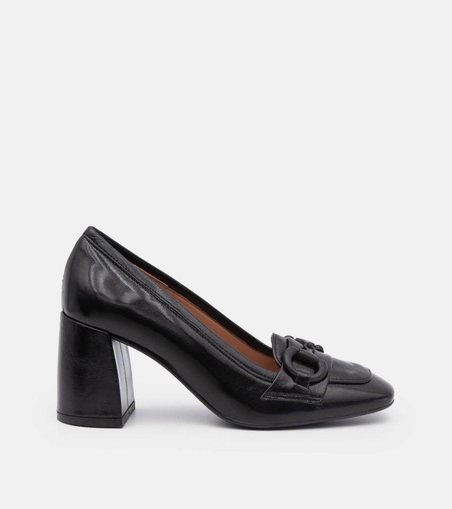 Moccasins CANAPE | Black Naplak Loafers