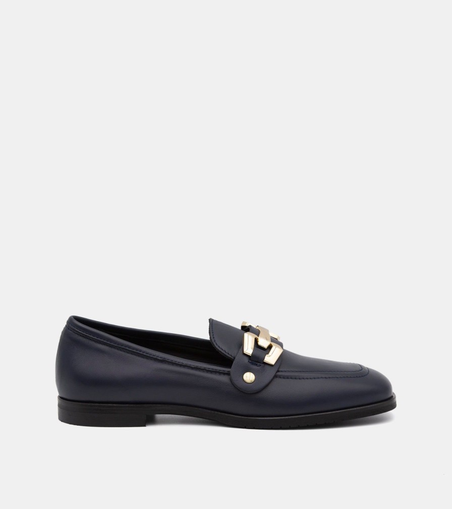 Moccasins BENCIVENGA | Blue Nappa Loafers