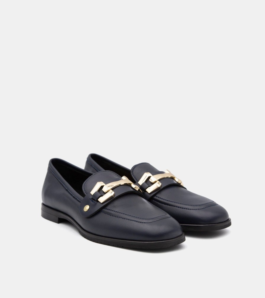 Moccasins BENCIVENGA | Blue Nappa Loafers