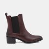 Ankle Boots FRENPI | Beatles Vitello Bordeaux