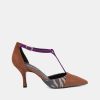 Pumps NOE | Leather Suede Decollete