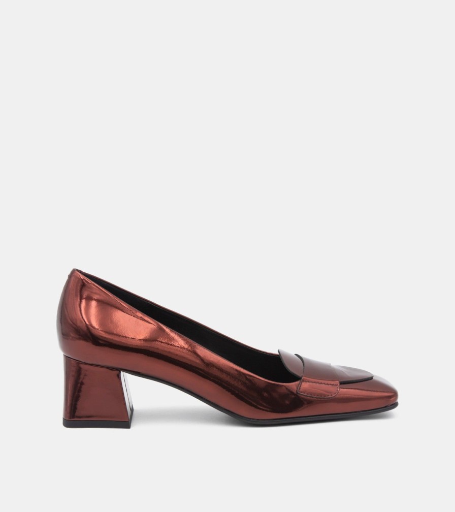 Pumps ZINDA | Decollete Vernice Bordeaux