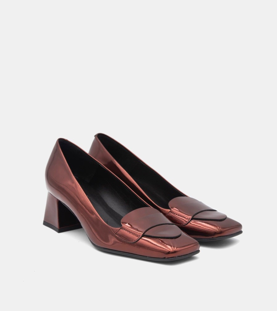 Pumps ZINDA | Decollete Vernice Bordeaux