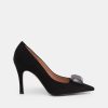 Pumps CANAPE | Black Suede Decollete