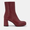 Ankle Boots ANIMA | Bordeaux Nappa Ankle Boots