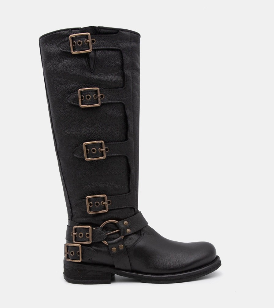 Boots FELMINI | Biker Nappa Nero