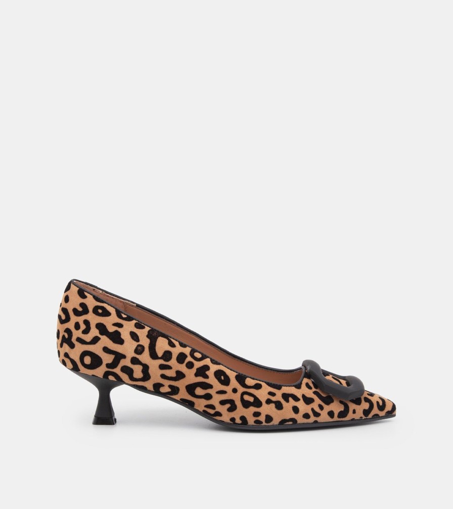 Pumps CANAPE | Leather Leopard Decollete