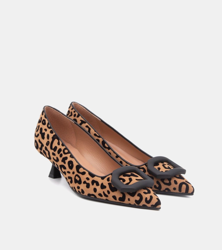 Pumps CANAPE | Leather Leopard Decollete