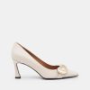 Pumps MARTINA | Milk Nappa Decollete