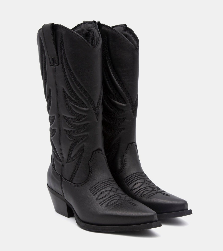 Texans PEZZELLA | Texani Black Calf