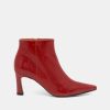 Ankle Boots ALARCON | Tronchetti Vernice Rosso