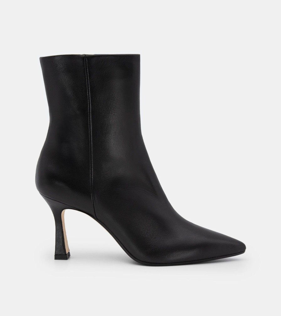 Ankle Boots ANIMA | Black Nappa Ankle Boots