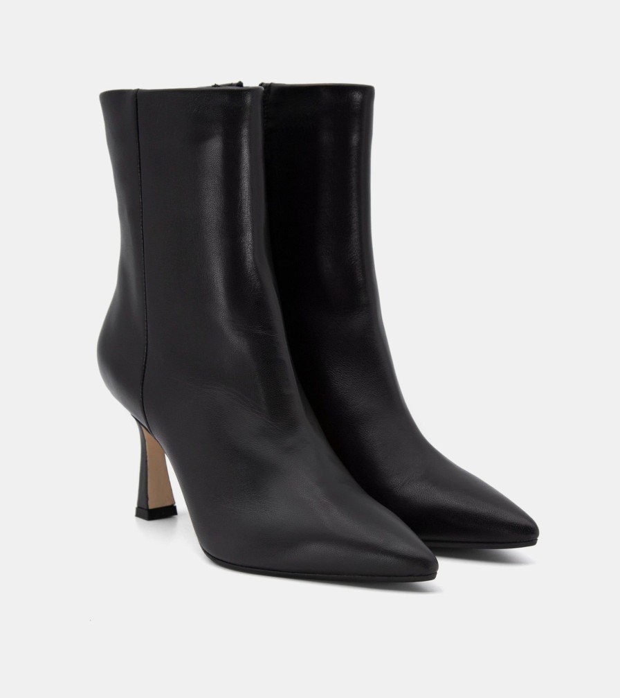 Ankle Boots ANIMA | Black Nappa Ankle Boots